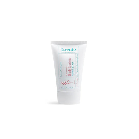 Lavido Aromatic Natural Body Lotion, Patchouli, Vanilla & Jojoba, 4 fl oz | 120 ml