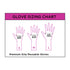 Colortrak Premium Grip Reusable Gloves, 4 Pairs (8 Total), Durable Powder Free Latex, Black, Medium, Textured