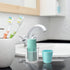 100 Pack 3 oz Paper Cups, Bathroom Mouthwash Cups for Snack, Espresso, Perfect for Home