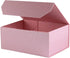 Upgrade 1PCS Pink Gift Box 9.5x7x4 Inches, Sturdy Foldable Magnetic Closure Storage Box for Gift Packaging