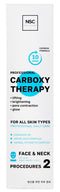 Name Skin Care Korean Carboxy CO2 Therapy Face & Neck Mask Set of 2 - Hydrating Anti-Aging Skincare Treatment