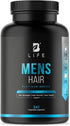 Men's Hair Supplement with Biotin, Selenium, Zinc, Collagen, Vitamins A, C, E, B5, D3, 240 Caps - 120 Days, Hair Growth