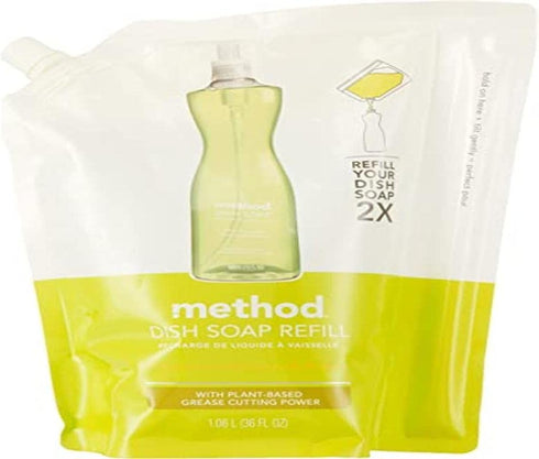 Method Dish Soap Refill, Lime + Sea Salt, 36 Fl Oz
