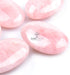 June&Ann Natural Rose Quartz Palm Stones, Healing Gemstone Therapy for Meditation