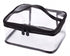 Louise Maelys Portable Clear Makeup Bag - Waterproof Zipper Travel Storage Pouch with Handle