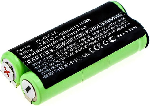 700mAh Replacement Battery for Waterpik 900 Sonic Toothbrush, Sensonic Plus SR-3000, 2.4V