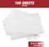 Prep Wipe Pack 100 9" 17" Lint Free Cleaning Towels, Heavy Duty Cleaning Cloths, Lint Free Wipes, Cleaning Cloths