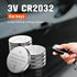 GutAlkaLi CR2032 Lithium 3V Battery, Electronic Coin Cell Button for Toys, 40 Pcs