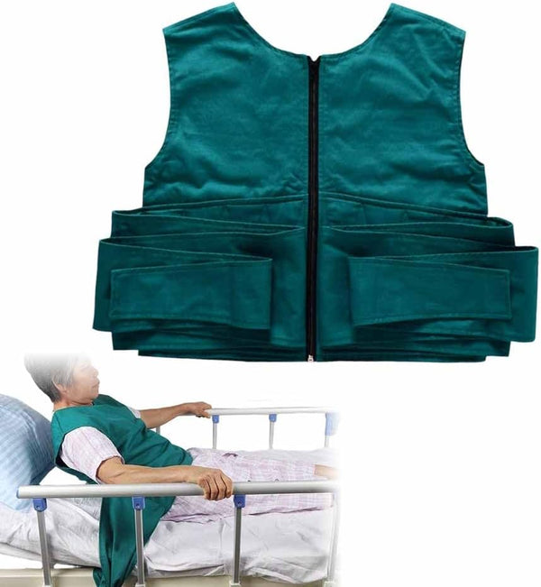 QNZKIOXV Sturdy Chest Restraint Band for Seniors with Dementia, Vest Restraint Suit for