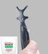 Wow Adult Floss Holder (Green/White/Black)-Patented Design Awards Winning Product, Easy, Comfort & Effective, Works Perfectly with Reach Waxed Nylon Floss