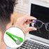 zuylikxy 12PCS Eyeglass Cleaner, Mini Microfiber Cloths and Brush for Sunglasses, Eyewear and Reading Glasses