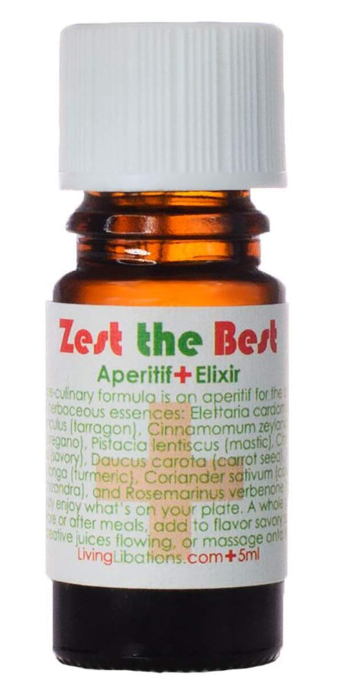 Zest The Best Organic Breath Freshener by Living Libations (5 ml)