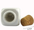 Porcelain Nail Art Acrylic Glass Dappen Dish Holder with Soft Wooden Lid, Powder Liquid Bowl Accessories