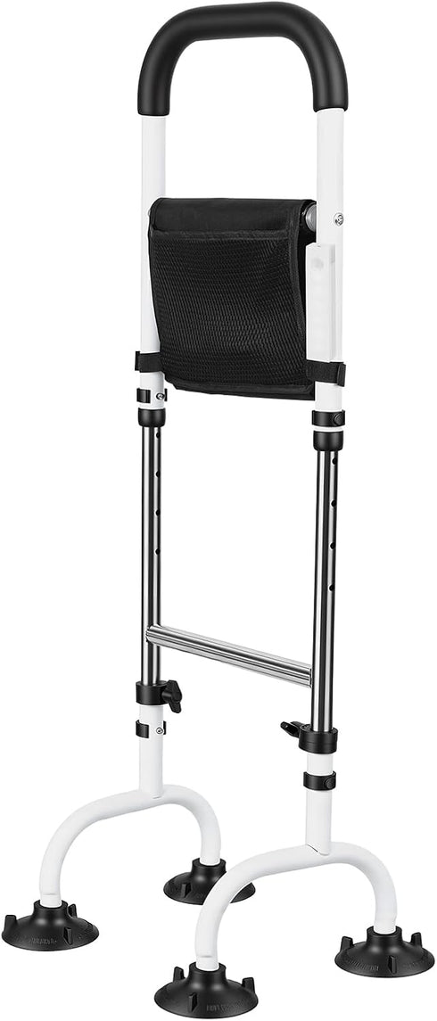 leasote Standing Aid with 4-Leg Stability, 5-Level Adjustable Height Mobility Aid, Sturdy Iron