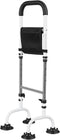 leasote Standing Aid with 4-Leg Stability, 5-Level Adjustable Height Mobility Aid, Sturdy Iron
