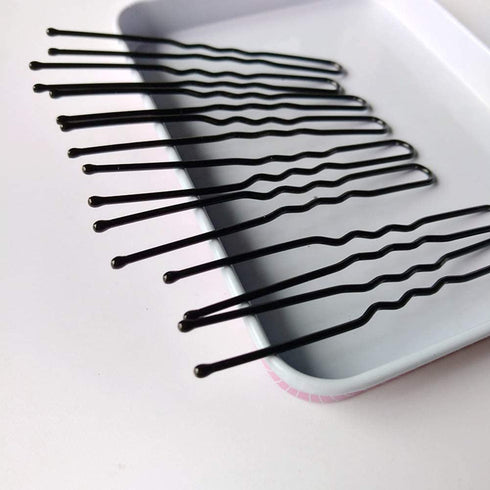 U Shaped Bun Wedding Bridal Hair Pins, Black, 120 Pcs