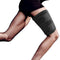 Adjustable Thigh Compression Sleeve for Men and Women, Thigh Support Brace Wrap for Pain Relief, One Size Fit Most,