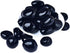 12PCS Natural Black Obsidian Crystal Stone, Polished Stone Set for Healing, Yoga, Reiki, Meditation, Home Decor