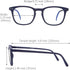 EYEGUARD Blue Light Blocking Computer Glasses for Kids, Anti Eyestrain UV Protection Lens for Boys and Girls