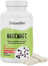 NaturalSlim Potassium Magnesium Supplement, 100 Capsules - MagicMag C for Sleep Support & Heart Health