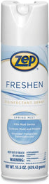 Zep Freshen Disinfectant Spray, Spring Mist, 15.5 oz Aerosol for Freshening Spaces