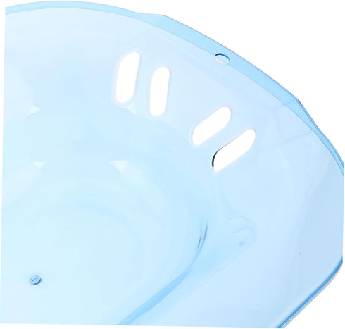 Postpartum Care Sitz Bath Basin for Toilet Soak Tub Easy to Clean and Use Blue Hygiene Basin for Women S Intimate Care