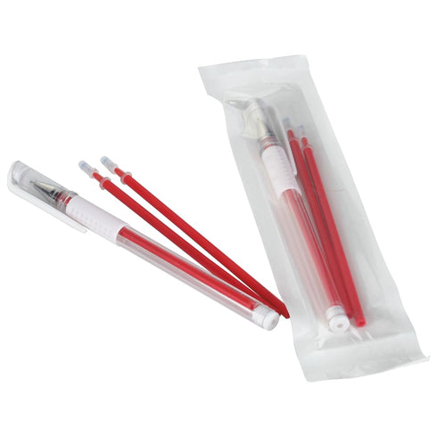 Eyebrow microblading Marker Pen,Skin Marker Pen,Eyebrow Permanent Makeup Position Mapping Mark Tools (Red)