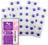 Dental Disclosing Tablets for Kids and Adults, Individually Wrapped, Safe & Effective Two-Tone Cleaning Tablets, 50