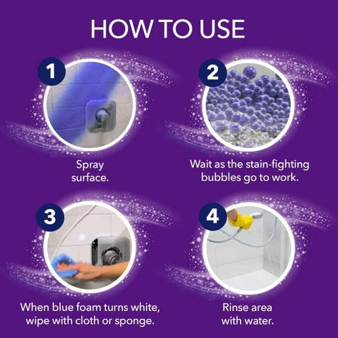 OxiClean Foam-Tastic - 19 Oz (Pack of 3) for Powerful Cleaning Action