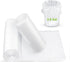 100 Clear 2.6 Gallon Small Trash Bags (White) for Home, Office, Kitchen, Bathroom