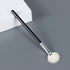 Highlighter Brush Fan Brush - Face Highlighting, Buffing, Blending Tool for Powder Cream and Blusher