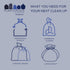 Plasticplace 13 Gallon Trash Bags, 1.2 Mil White Drawstring Garbage Can Liners, 24"x27, 100 Count