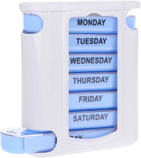 NGCG Weekly for Pill Organizer 4 Times A Day 7 Day Morn Noon