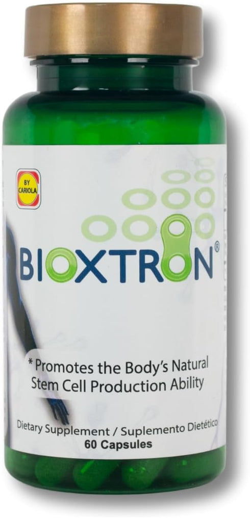 Bioxtron Natural AFA Stem Cell Supplement, 60 Caps for Joint & Muscle Support, Immune System, Energy Levels
