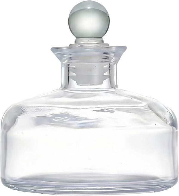 TUPANDY 200ml/6.6oz Refillable Glass Aromatherapy Diffuser Bottle, Clear