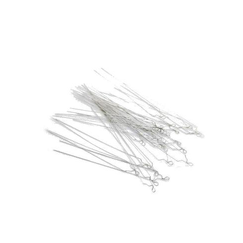 Sino Dental Orthodontic Metal Ligatures, Stainless Steel Kobayashi Ties, 100pcs/Box (Long)