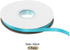 1/4 Inch 25 Yard Satin Ribbon Thick Double Face Grosgrain Silk Ribbon for Gift Wrapping and Wedding (Sky Blue)