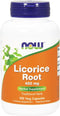 Licorice Root (Glycyrrhiza glabra) 450 mg, Herbal Supplement, 100 Veg Capsules by NOW Supplements