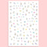 xo, Fetti Kids Unicorn Nail Stickers - 524 Decals for Birthday Girl Party Favors, DIY Home Activity, Cute Nail Transfer