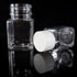5 Pcs 80ml Empty Plastic Pill Bottles, Clear Pill Dispenser Containers for Solid Powder and Liquid Sample Storage