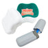 Denture Case Kit with 2 Bath Cups, 2 Denture Brushes & 2 Portable Toothbrush Boxes for Travel
