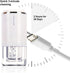 Ultrasonic Contact Lens Cleaner 2.0, Intelligent Cleaning Machine for Soft and Rigid Contact Lenses (White)