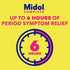 Midol Complete Menstrual Pain Relief Caplets with Acetaminophen for Period Cramps, 40 Count (Pack of 3)