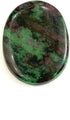 crystalmiracle Ruby in Zoisite 1.5 Inches Worry Stone Crystal Healing Reiki Feng Shui Thumbstone Pocket Stone Handcrafted