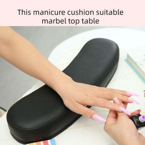 Manicure Hand Cushion Pillow Pad, Portable Nail Table Hand Cushion for Nail Art Tools and Nail SPA