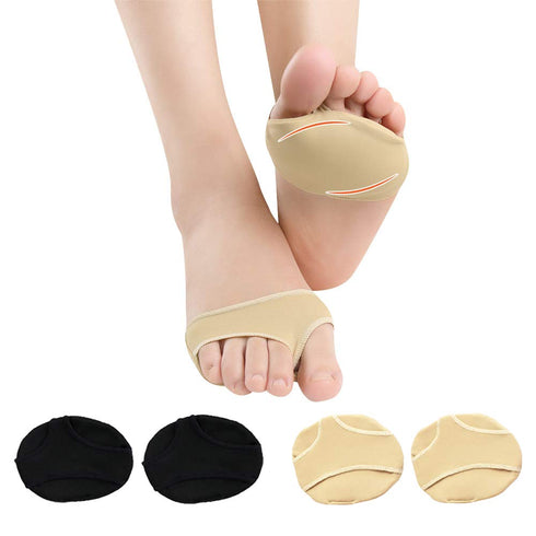 Metatarsal Pads Sleeve (4 PCS) Comfortable Forefoot Gel Cushions for Mortons Neuroma Pain Relief