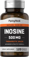 Piping Rock Inosine 500mg | 120 Capsules | Non-GMO, Gluten Free | Advanced Athlete Formula