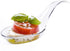 Kingrol 200 Disposable Plastic Appetizer Spoons for Desserts, Soups, Sushi, Dipping Sauces