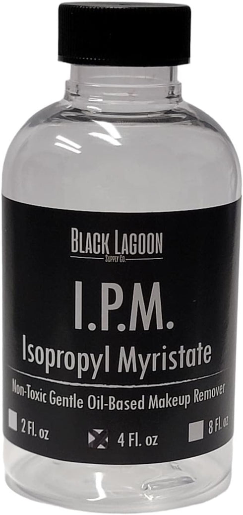 IPM Isopropyl Myristate, 4 Oz Professional Makeup & Adhesive Remover