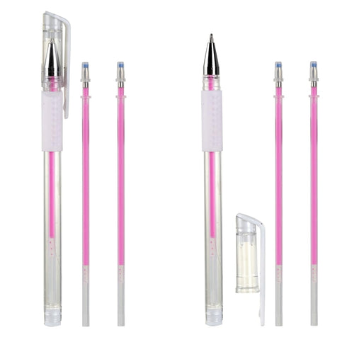 Eyebrow Microblading Marker Pen, Skin Marker Pen for Permanent Makeup Position Mapping (Pink)